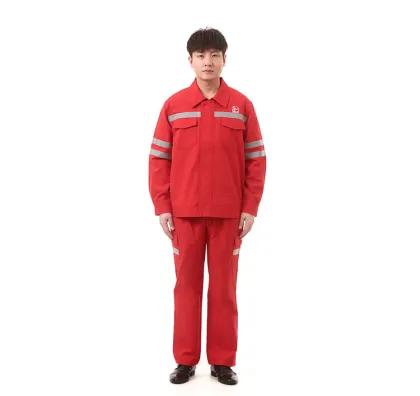 Anti Static Polyester Sinopec Section Oil Uniform Workwear