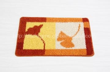 Ginkgo style antiskid door mat