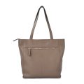 Leather Shoulder Bag with Pockets Everyday Market Bag