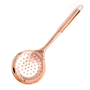 Copper Kitchen Strainer Stainless Steel Skimmer for Household Cooking