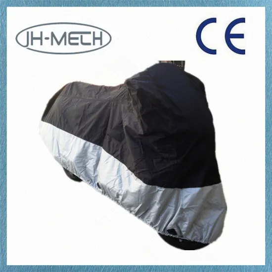 2016 hot selling large waterproof motorcycle plastic cover