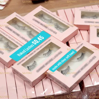 Custom Logo Paper Lash Packaging Box for Full Strip Lashes - Cheap Price