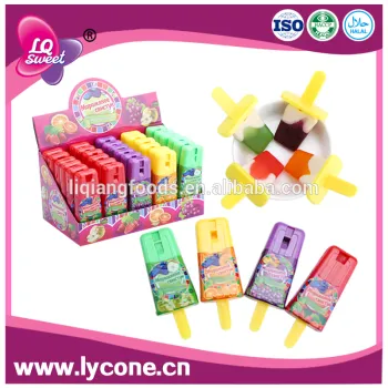 LQTC014 Hot sale wholesale OEM ice cream shaped toy candy