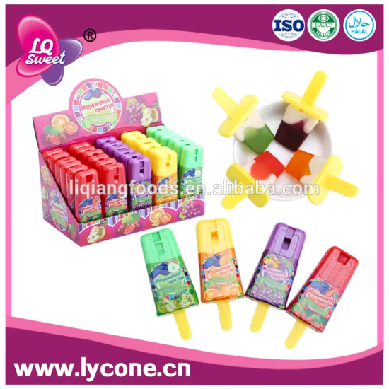 LQTC014 Hot sale wholesale OEM ice cream shaped toy candy