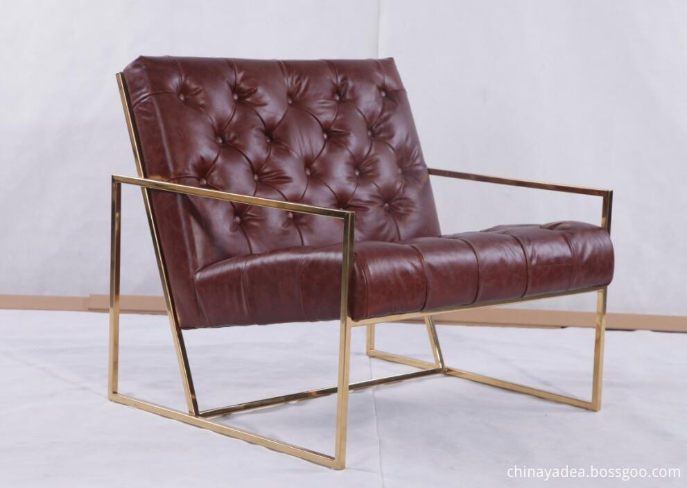 Thin Frame Lounge Chair