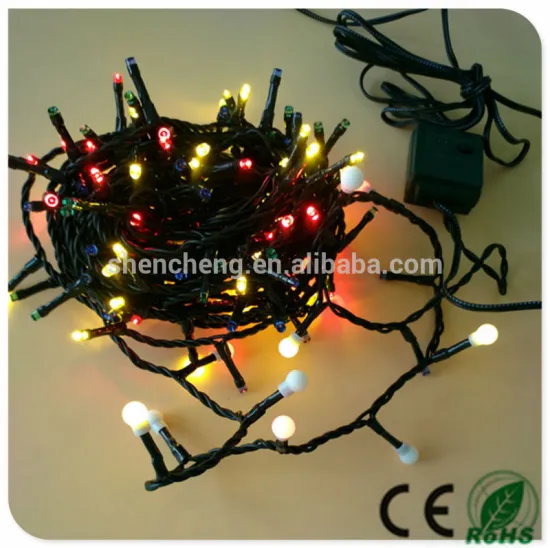 led string light multi color with 8function controller led christmas lights