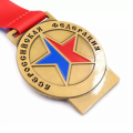 Handgemaakte vierkante verjaardag marathon medaille