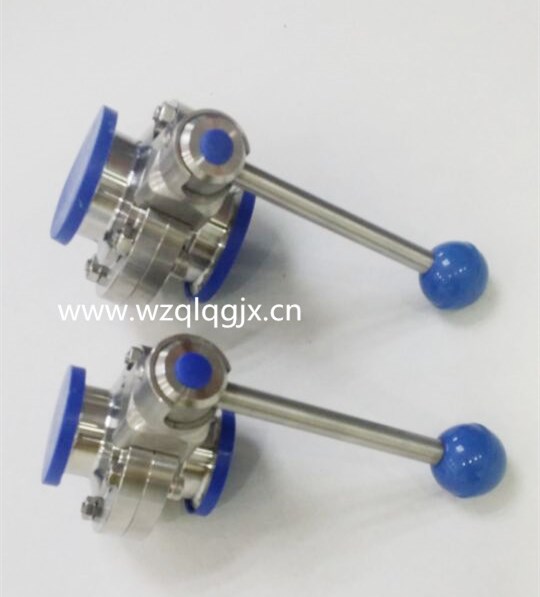 Sanitary Stainless Steel Tri Clamp Butterfly Valves