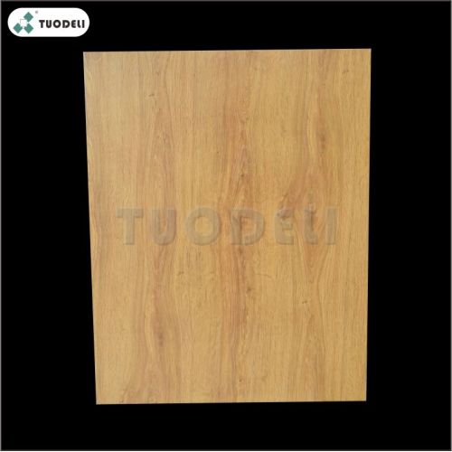 Wooden Grain Facade Wood Grain Aluminum Interior Wall Cladding Supplier