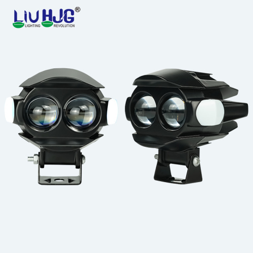 24W High Brightness Motorcycle Headlights Led Spot Lights