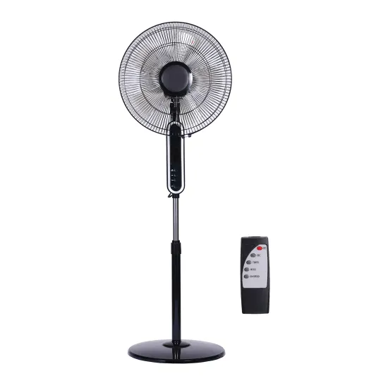 3 Speed 60W Stand Fan with Low Noise Timer and Remote Control