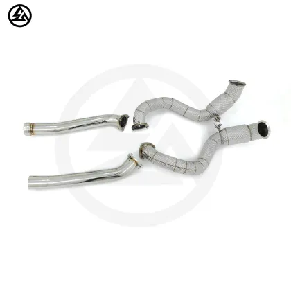 High Flow Catalytic Converter Downpipes for Aston Martin DB11 4.0TT