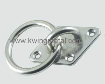 Diamond Pad Eye with Ring