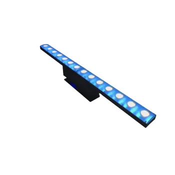 MitusShow LED Pixel Bar LED Wall Wash Light - Amber Color Matrix for DJ Lighting: Wedding & Dance Events