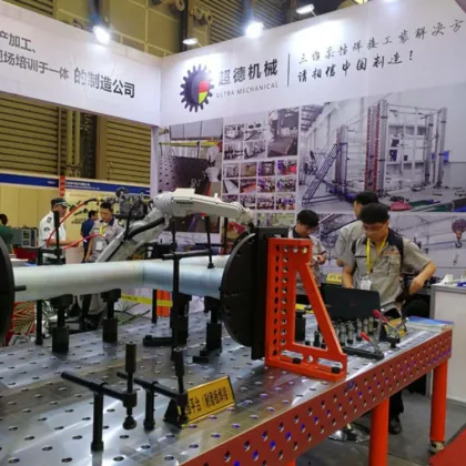 Welding Table Clamping Fixture with Adjustable Clamping Feature