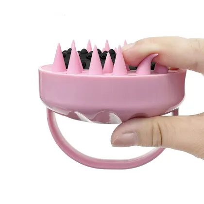 Hair Scalp Massage Silicone Scalp Hair Shampoo Brush
