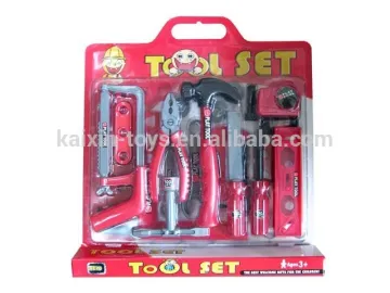 2016 hot sell kids role play toy plastic tool set toy