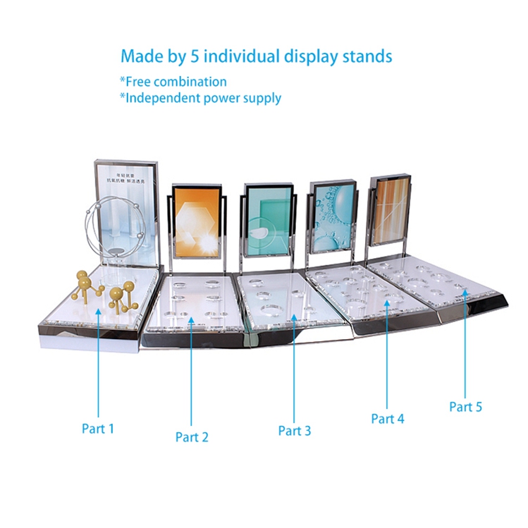 cosmetic display counter