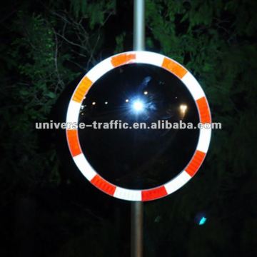 Reflective Convex Safety Mirrors