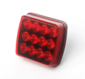 rött magnetiskt varningsljus för lastbil