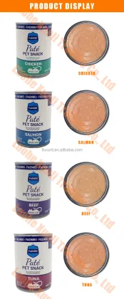 Wholesale Private Label Canned Cat Food - Multiple Flavors