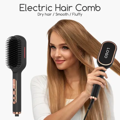 Customized Hot Styling Ionic Hair Straightening Comb