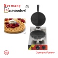 runde Waffelmaschine Waffelmaschine mit einem Kopf