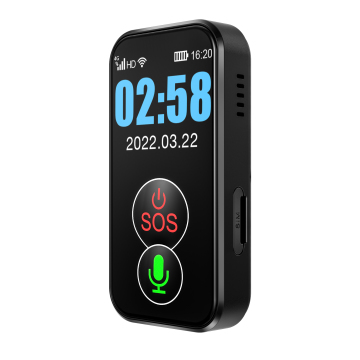 Wireless SOS Emergency Call Button with Tracking, Sound Alarm & Wi-Fi Locator for Students and Elders