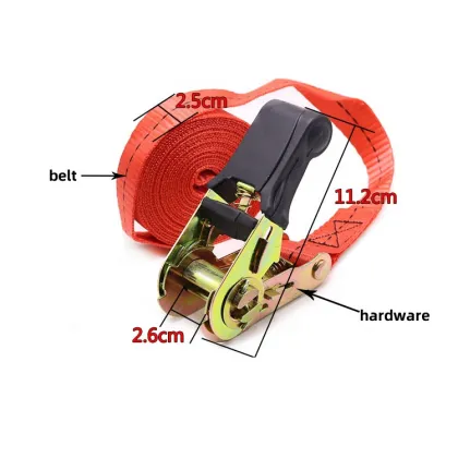 Low Price Acerbis Ratchet Tie Down Straps 25mm 1 Inch for Motorcycle Cargo
