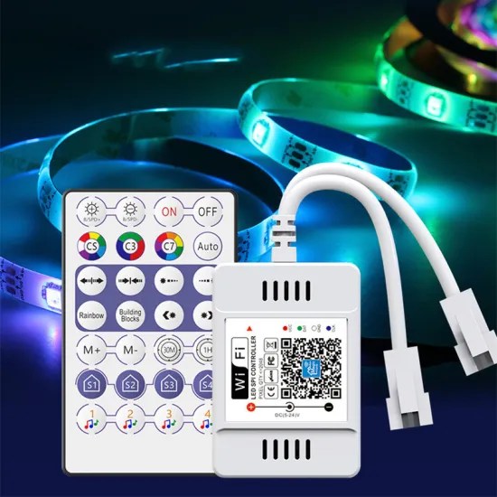 Smart WiFi Controller for RGBIC LED Strip Music Sync WS2811 1000 Pieces