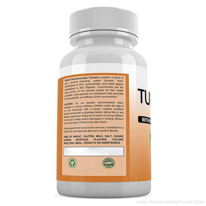 Turmeric Curcumin Supplement with Black Pepper Extract