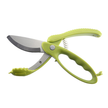 Stainless Steel Kitchen Vegetable Fruit Cutting Tool Salad Scissors