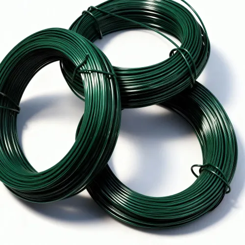 Wytrzymały drut powlekany PCV do ochrony lasów