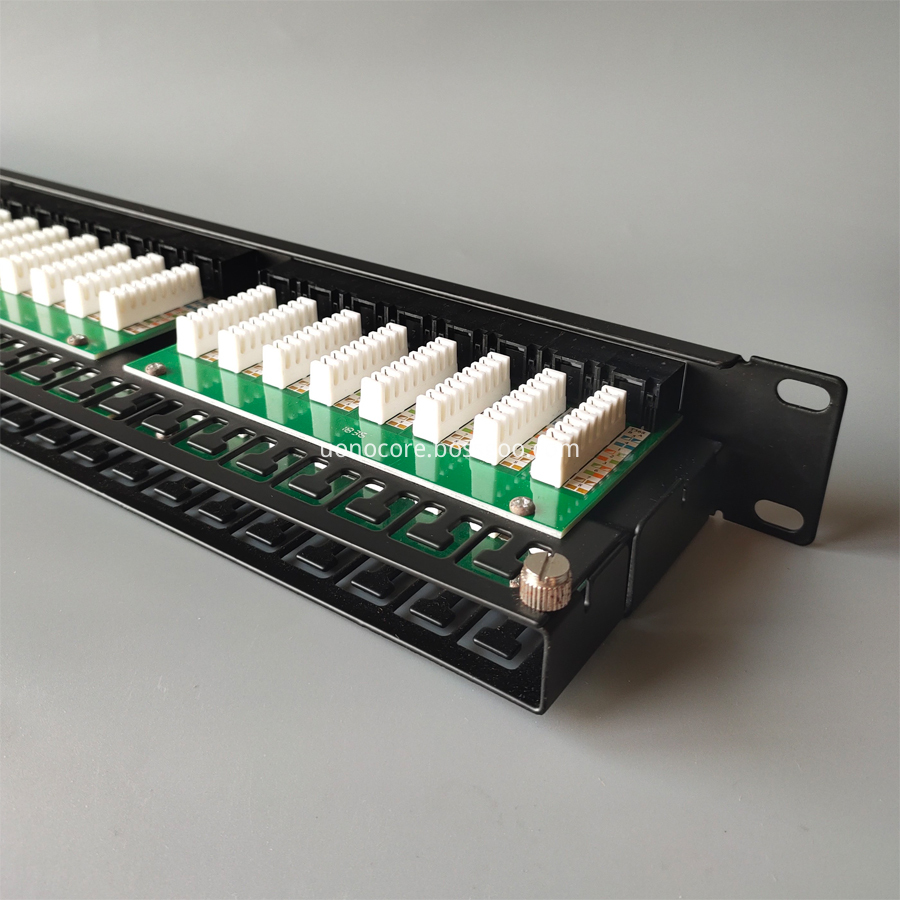 48 Ports vertical wiring patch panel