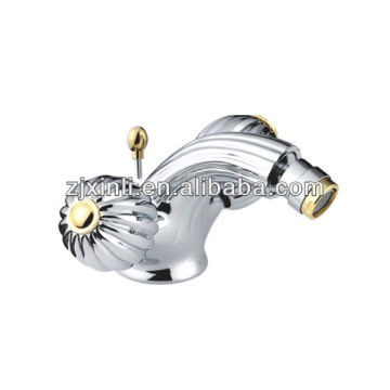 faucet bidet bidet ที่จับคู่ทองเหลืองคุณภาพสูง, โปแลนด์และโครเมี่ยมเสร็จ x9514D