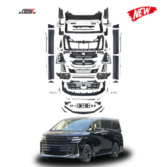 GBT Factory Body Kits for Alphard 2015-2018 and Vellfire Modellista Lips Facelift Accessories