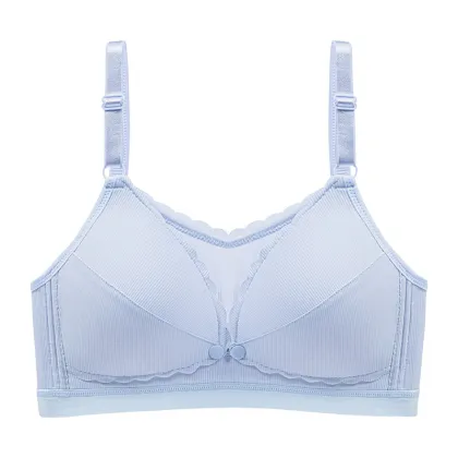 Hands-Free Breastfeeding Bra for Pregnant Women - Wirefree and Breathable Nursing Bra