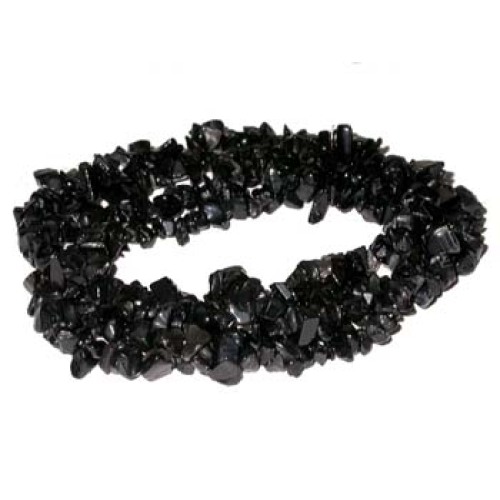 Black Onyx Chip beads 32"