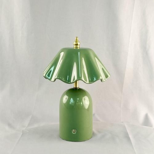 Rechargeable Ceramic Table Lamp Dimmable Night Light