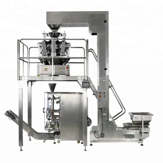 Automatic Factory Combination Multi-Head Weigher Vertical Form Fill Seal Packing Machine