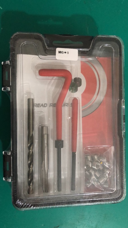 OEM Customized Hand Tools-Thread Insert Repair Kit Bit Tap Tool Plastic Socket Tool Sets Metric Measurement System Hand Box