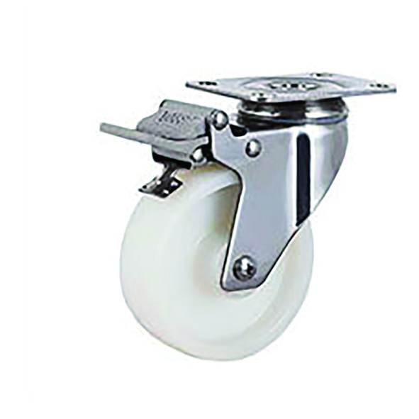 Medium Duty Brake Stainless Steel Casters