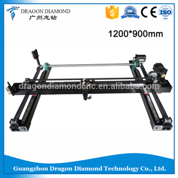Μηχανή κοπής λέιζερ Ανταλλακτικά 1200*900mm Μηχανή λέιζερ DIY Πλήρες κιτ για μηχανή κοπής λέιζερ
