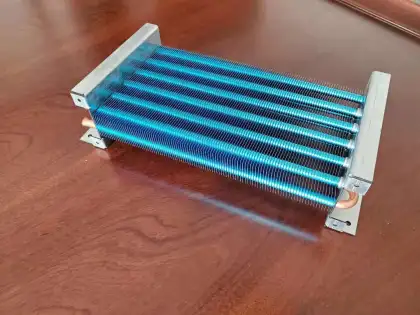 Copper Tube Chiller Condenser Coil Evaporator