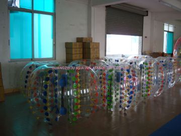 Oem 1.2m, 1.5m Dia, 1.8m Dia Inflatable Bumper Ball For Grasses, Beach, Water Park