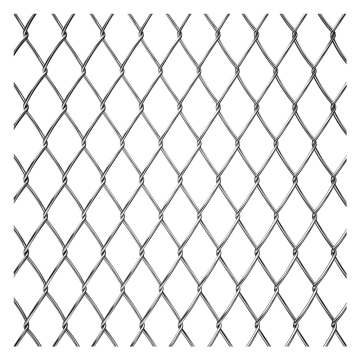 Galvanized/ PVC Diamond Used Chain Link Fence