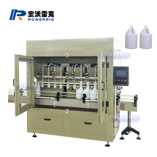 Automatic Detergent Bottle Filling Machine
