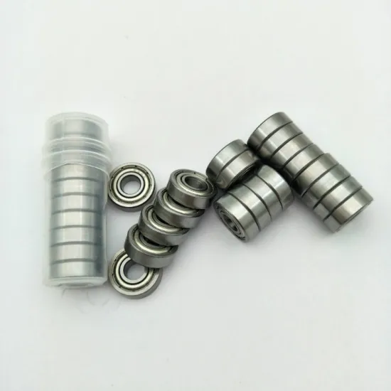 High Quality 5x16x5mm Miniature ZZ 2RS Deep Groove Ball Bearing