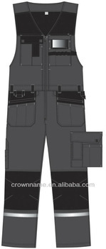MEN'S CORDURA COTTON OVERALL WITH 3M REFLECTIVE TAPE