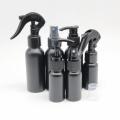 30 ml de 50 ml de botella de spray negro mate de aluminio